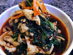 菠菜面筋-疯鱼军团·正宗烤鱼(红山店)