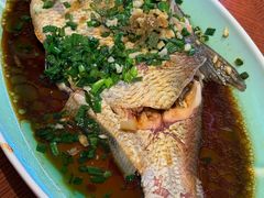 葱油水库鳊鱼-御香农家菜(莫干山庾村店)