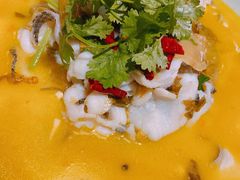 招牌油淋酸菜鱼-老灶味道·本帮菜(昌平路店)
