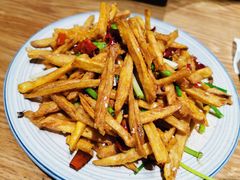 干煸藕丝-静一餐厅·湖北菜(前门创始店)