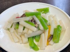 清炒山药-老牌坊鲁菜名店(聊城美食岛店)