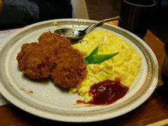 熔岩蛋猪扒饭-堂本家洋食别馆·炸猪排(中心城店)