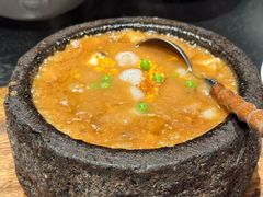 招牌石锅海胆豆腐-锦楼·臻选新杭帮(杭州中心店)