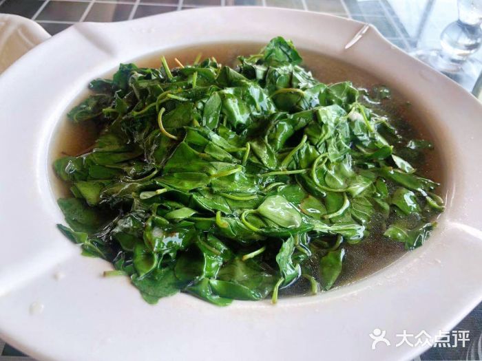 梦缘水乡·湖景餐厅时令野菜图片