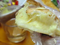 重磅流心榴莲芝士披萨-黑熊披萨orso pizza