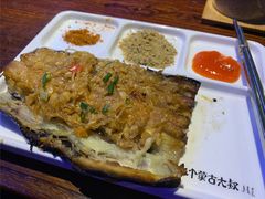 烤茄子-三个蒙古大叔羊肉串(大宁店)