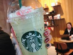 圣诞雪树抹茶拿铁-星巴克(天津凯德天津湾店)