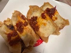 咖喱牛肉锅贴-金谷园饺子馆(北邮总店)