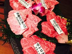 松阪牛肉拼盘-松阪牛焼肉M(法善寺横丁店)