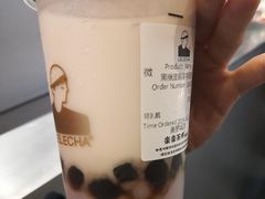 黑糖波霸厚芋泥茶-LELECHA乐乐茶(美罗城店)