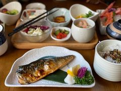 盐烤青花鱼定食-阿吾罗日本料理(K11艺术中心店)