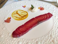 烟熏三文鱼混合芥末酱-福楼法餐厅FLO