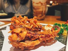 唐扬鱿鱼须-藤原布二·八佰善会席料理(奥体店)