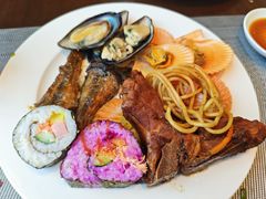 -南郊宾馆·风味自助餐厅·山东十六地市特色菜