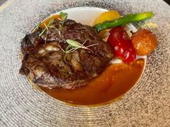 碳烤进口眼肉配时蔬-YUE·6·西式融合餐厅(外滩六号店)