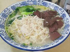 鸡丝鸡血面-岁福祥老母鸡汤面馆(阳曲路店)