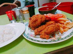 猪扒餐-胜利茶餐室