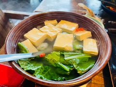 竹荪苦菜包浆豆腐汤-中8楼风尚云南菜(颐堤港店)