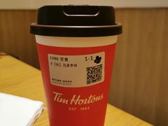 燕麦拿铁-Tims天好咖啡·贝果(华侨城步行街店)