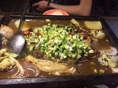-探鱼·鲜青椒爽麻烤鱼(中天广场店)