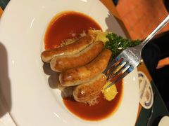 兰特伯爵自制猪肉肠配酸菜、土豆-兰特伯爵西餐厅·啤酒屋(方庄店)