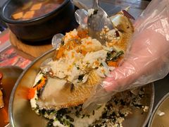 -草家酱蟹炭火烤肉店(珲春南路一店)