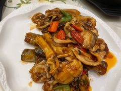 豉椒炒圣子皇-沙龙酒家