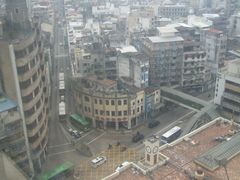 电梯间的街景-澳门十六浦索菲特大酒店