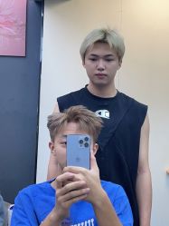 -藤野造型专业烫染接发