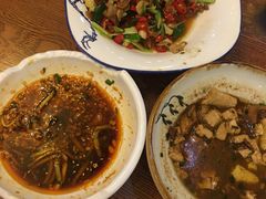 麻辣牛肉  有机花菜 -北国小院(市桥店)