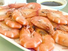 白灼鲜海虾-众味海鲜大排档·活海鲜·潮汕味(南澳店)