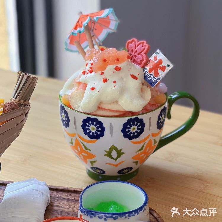 舟山吃冰🧊｜GET西双版纳同款藤编篮子椰子冰