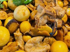 香菇肉沫鸡子-园林美食城·本土农家菜(杨和镇店)