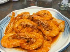 大虾烧白菜-1937青岛老味道·海肠捞饭·青岛菜(大鲍岛栈桥店)