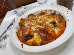 茄汁焗猪排饭-大哥餐厅(西城花园店)