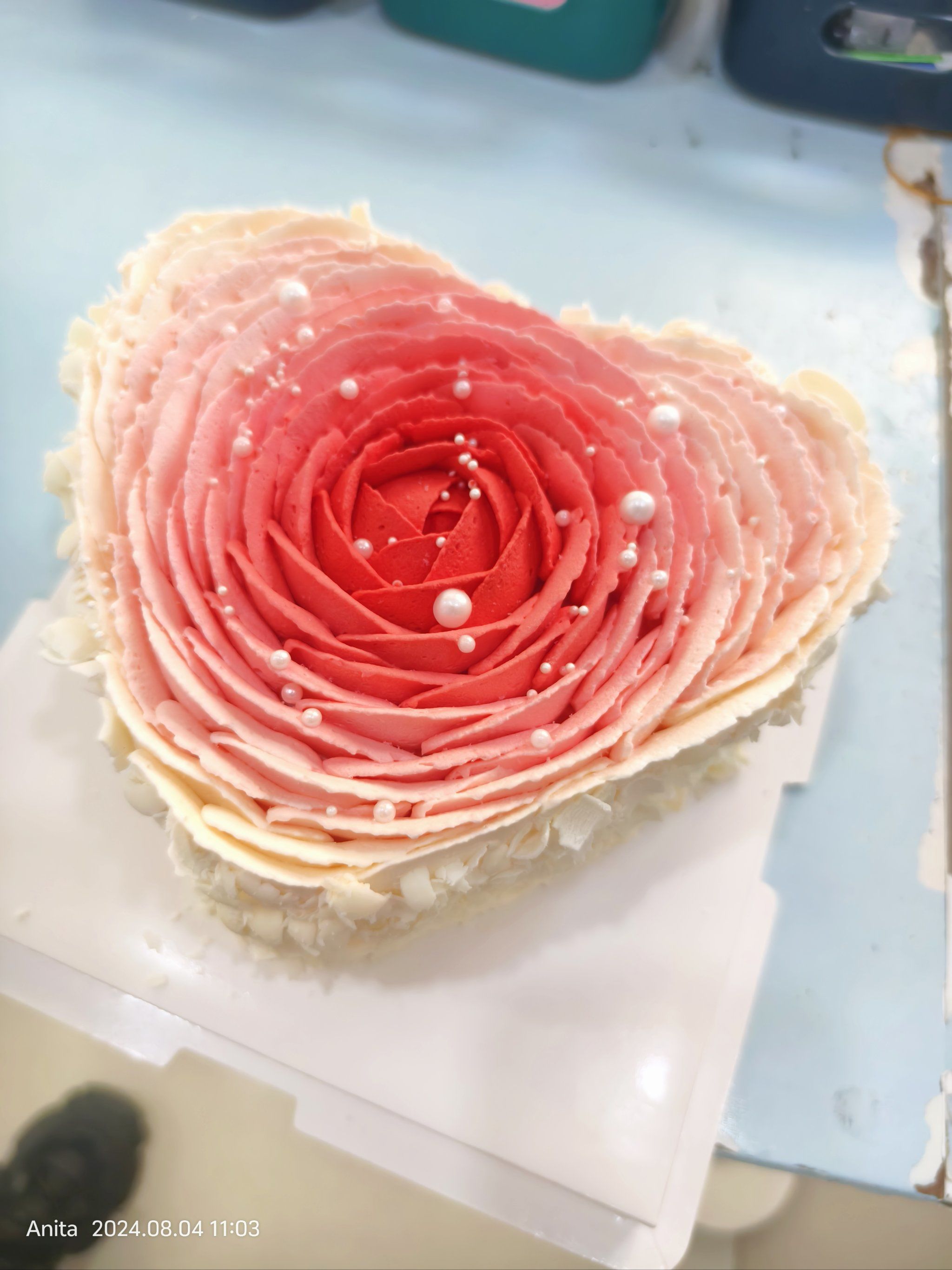 玫瑰蛋糕 #生日快乐蛋糕 #好蛋糕送给