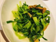 鸡毛菜炒腐衣-玫瑰厅上海菜(兴国路店)