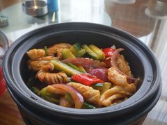 XO酱爆炒鱿鱼-凤阁楼果木烧鹅(鹤山陈山店)