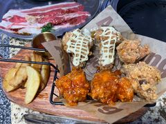 炸鸡拼盘-安又胖韩国烤肉(美罗城店)