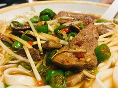 炒猪肝汤粉-湘里乡亲甲王二老店