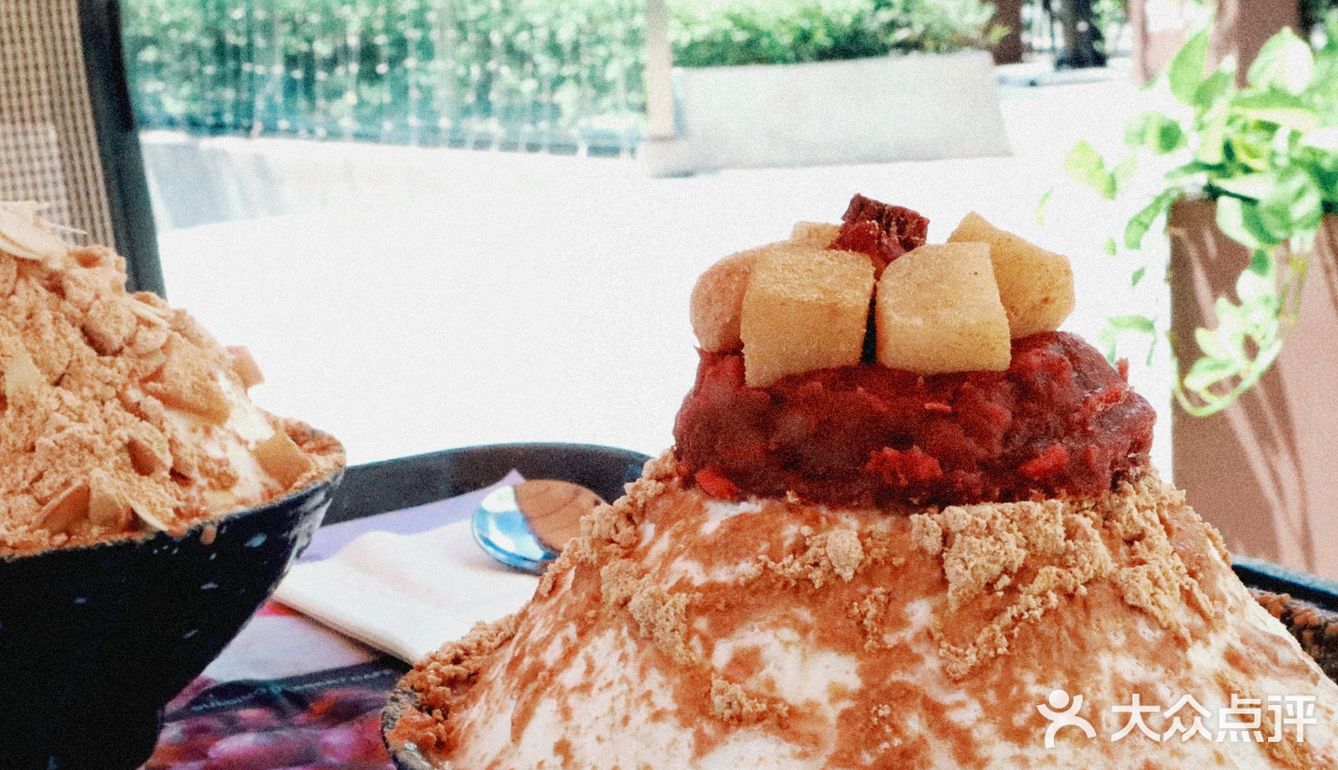 雪冰 朋友吃了直喊腻我觉得还好