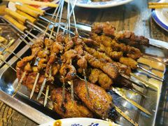 秦川黄牛招牌烤肉筋-叁宝烧烤 西安烧烤 领跑品牌(学府路店)
