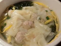 鸡汤鲜虾小馄饨-绿茶餐厅(蓝色港湾店)