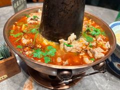 铜锅炭火炖羊肉-奇芳阁·百年清真南京菜(夫子庙店)