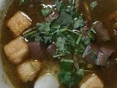 鸭血咖喱粉丝汤-阿三生煎馆(万达广场店)