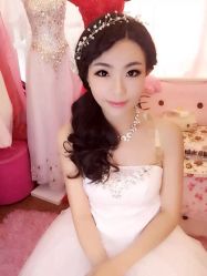 贺贺工作室新娘跟妆-贺贺新娘造型婚纱店