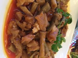 笋子烧牛蹄筋-金堂恒大酒店-宴会厅