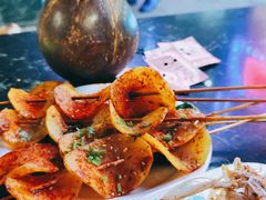 油炸墨鱼须-范饭椰林川湘味海鲜·椰子鸡(三亚湾椰梦长廊店)