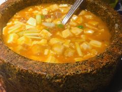 石锅鸡汤豆腐-绿茶餐厅(乐峰广场店)