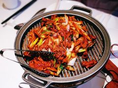 经典葱爆小羔羊肉-悦融·京鲁菜·露台花园(安定门店)